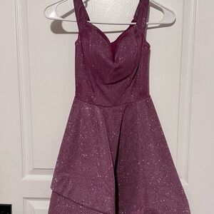 B Darlin Deep Magenta Dress